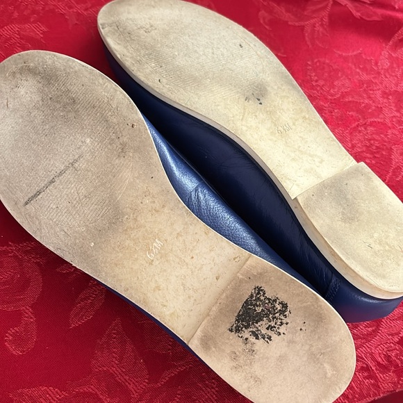 Talbots royal blue tassel loafers sz 6.5 - Picture 4 of 6